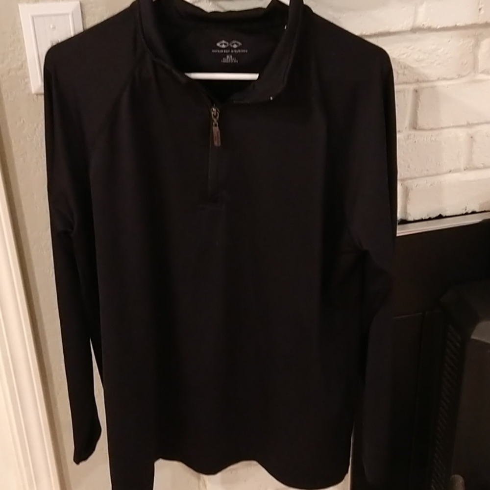 Snake eyes Black Half Zip pullover Med